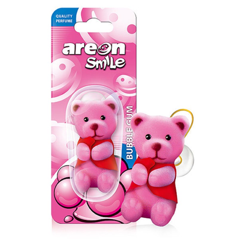 Areon Smile Bubble Gum (Pembe Ayicik) Oto Araç Kokusu