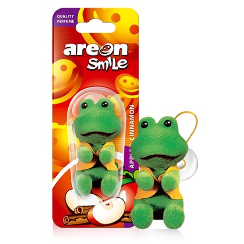 Areon Smile Apple Cinnamon (Kurbağa) Oto Araç Kokusu