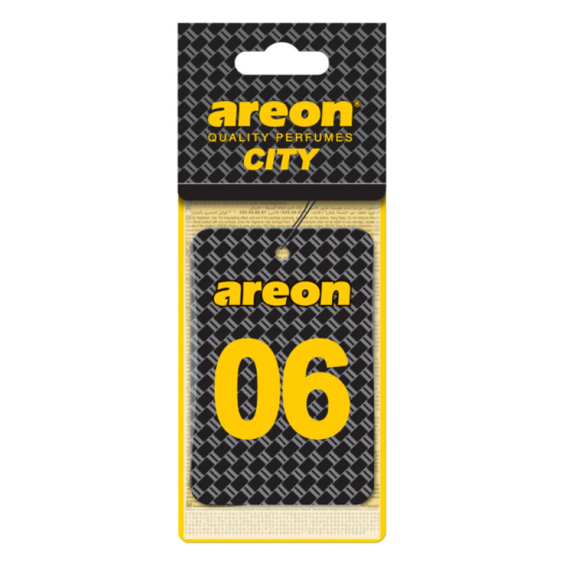Areon City Vanilla Black 06 Oto Araç Kokusu Areon City Vanilla Black 06 Oto Araç Kokusu